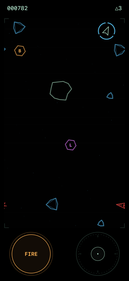 Flying through the Crystal Rift with shields raised and weapon pickups nearby